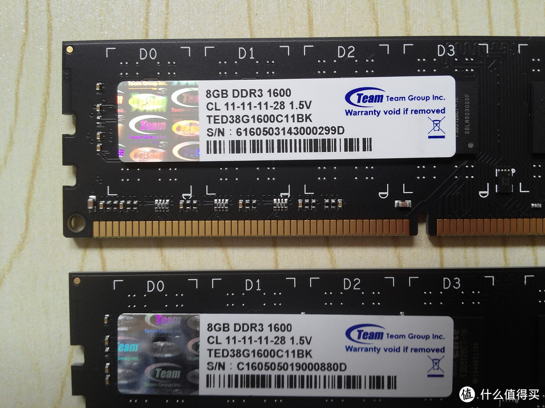 解毒良药 — 再换台式机内存（ “十铨”DDR3  1600  8G 普条）