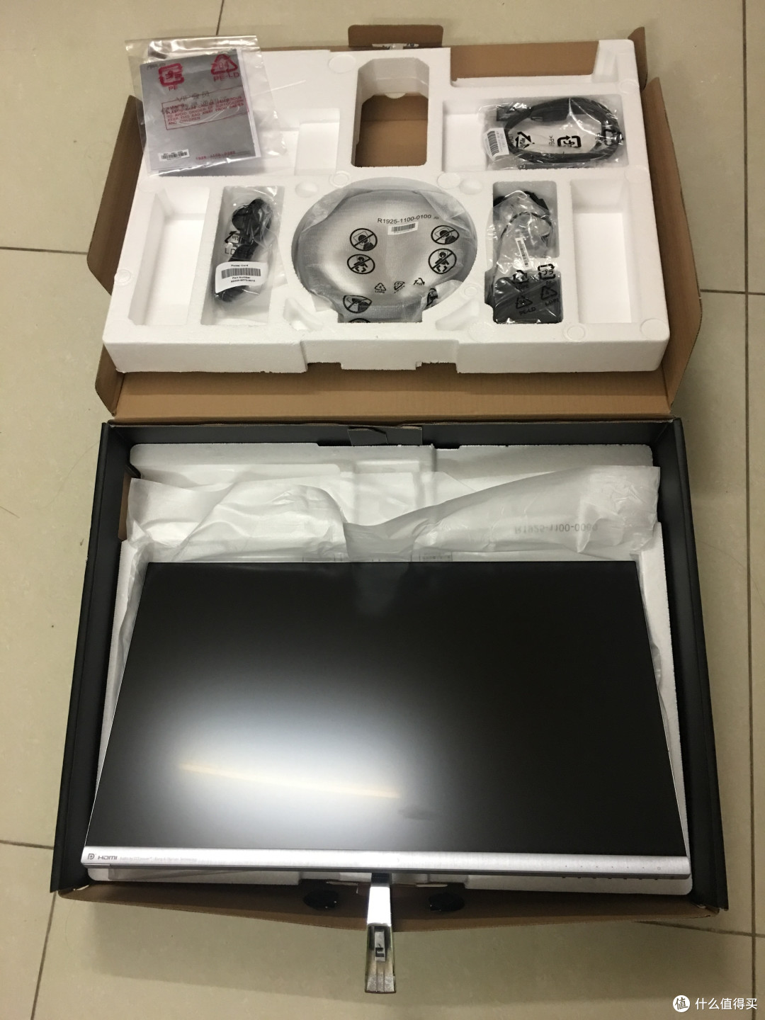 #原创新人# ASUS 华硕 MX27AQ 27英寸 2K液晶显示器 开箱