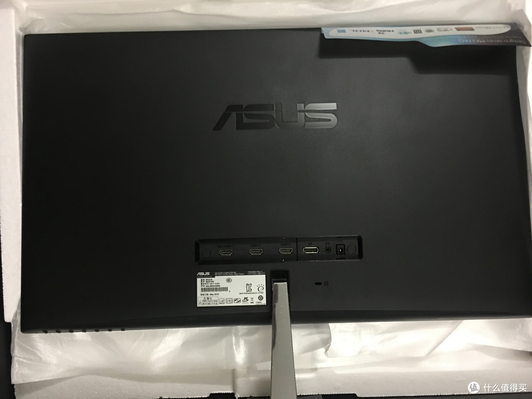 #原创新人# ASUS 华硕 MX27AQ 27英寸 2K液晶显示器 开箱