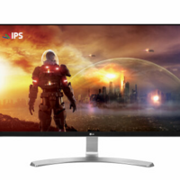 LG 27UD68-W 27英寸4K IPS硬屏 爱眼不闪滤蓝光LED背光液晶显示器