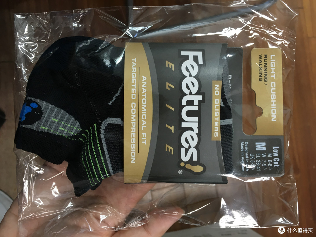 feetures 专业跑步袜子 开箱对比