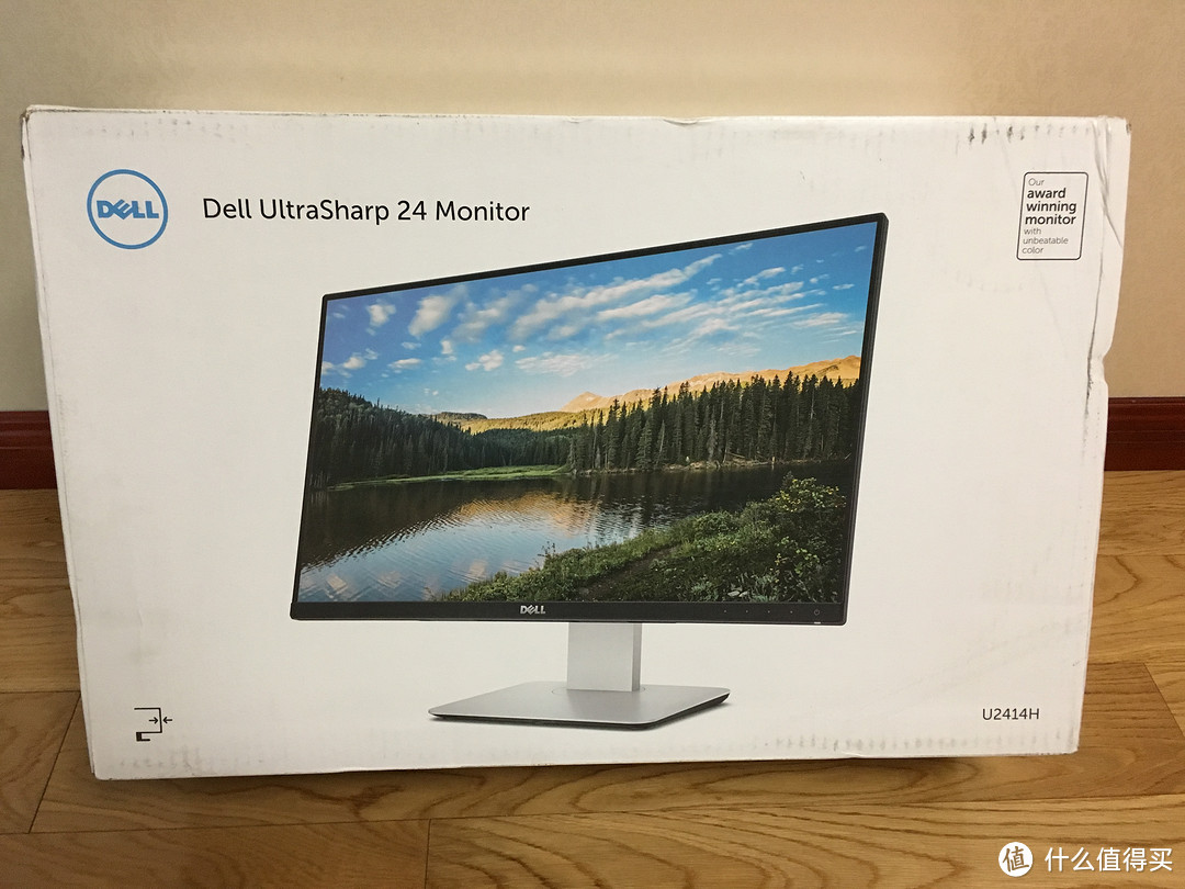 我买了个显示器：DELL 戴尔 UltraSharp U2414H 23.8英寸 液晶显示器 简测