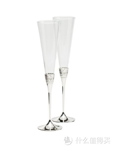 朋友结婚，送他一对“杯具”：亚马逊海外购 Vera Wang Wedgwood 香槟杯套装 开箱