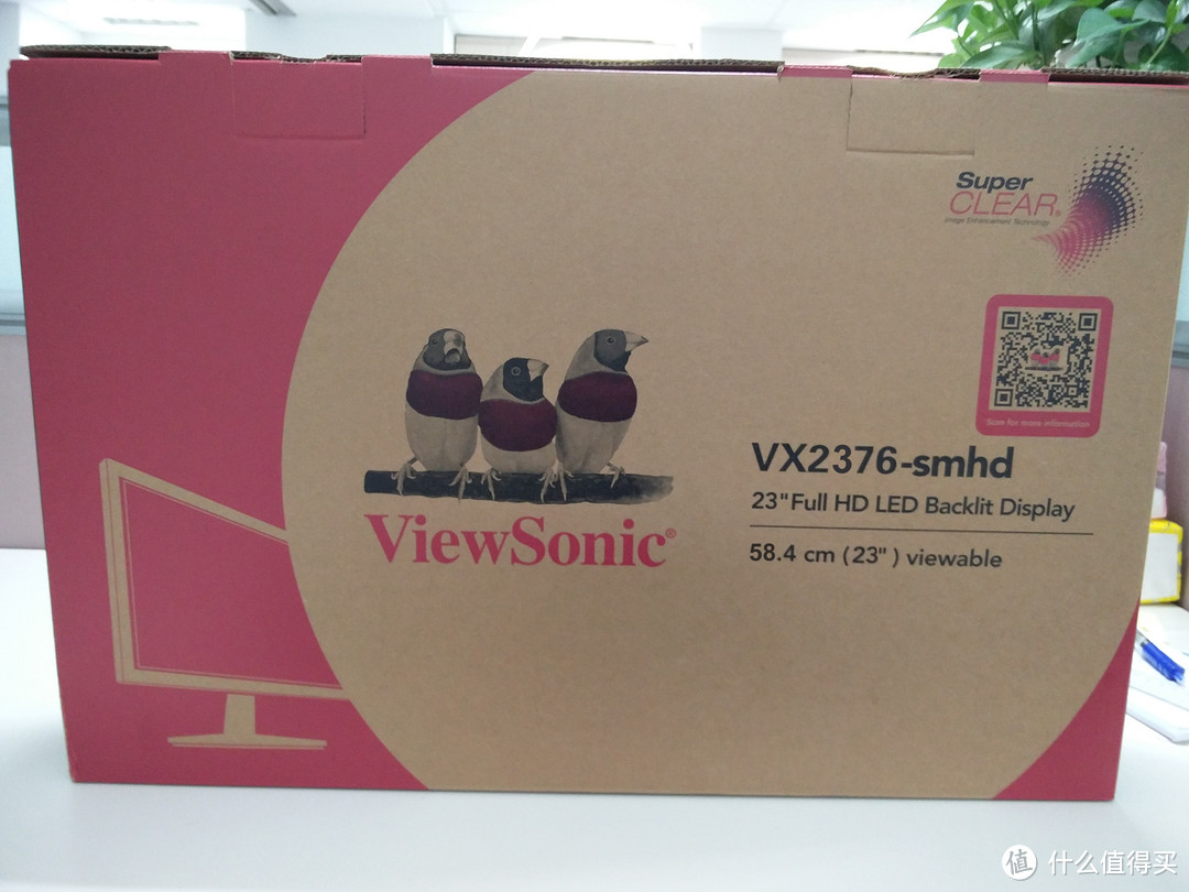 再让我吸一口 — ViewSonic 优派 VX2376 超薄显示器 开箱晒单