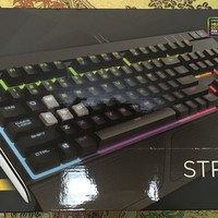 美商海盗船 STRAFE RGB 惩戒者 多彩背光机械游戏键盘外观展示(键帽|掌托|灯效)