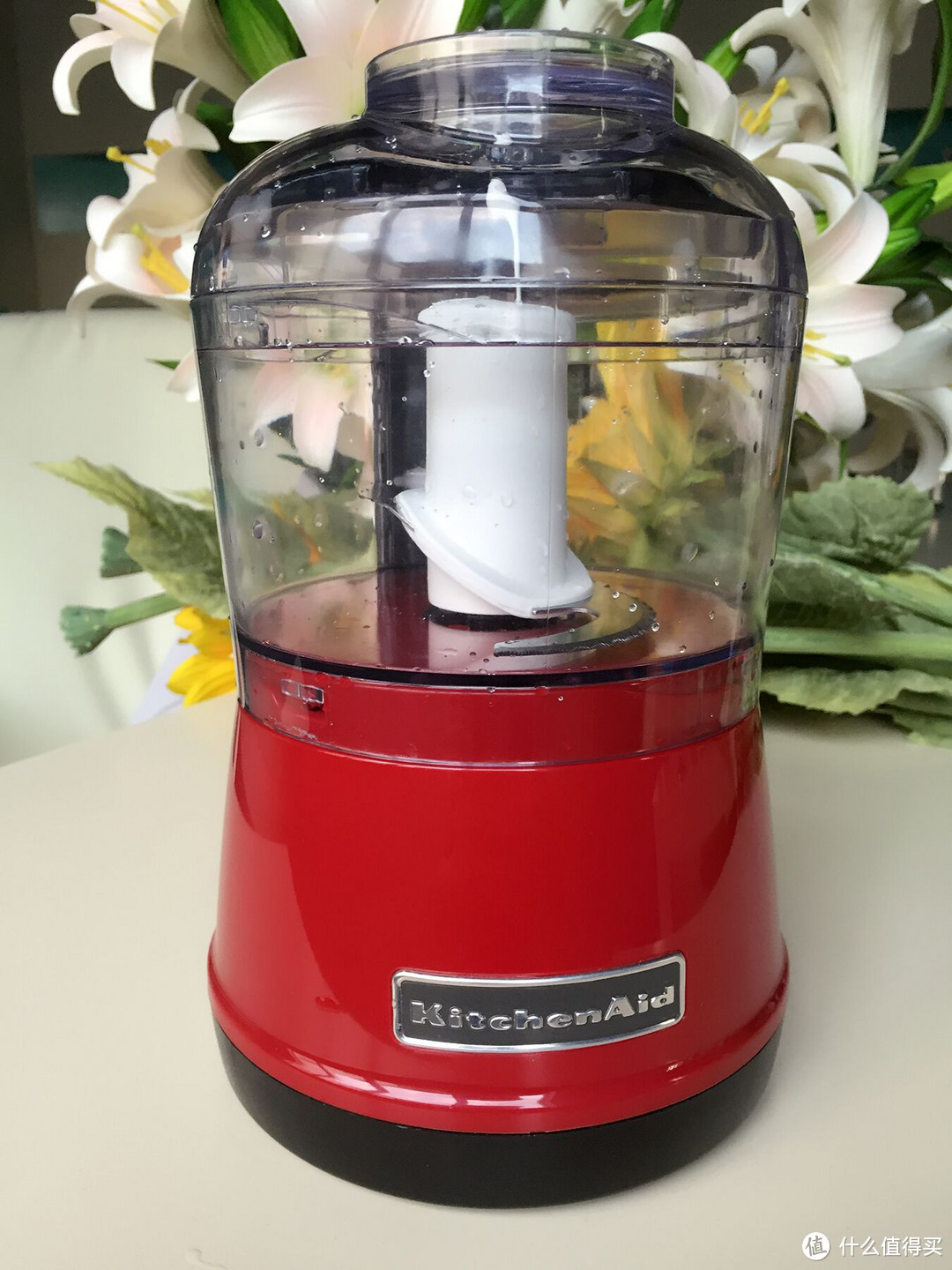 #中奖秀# #原创新人# 值友幸运屋获奖晒物 — KitchenAid 凯膳怡 5KFC3511C 食物切碎机 830ml