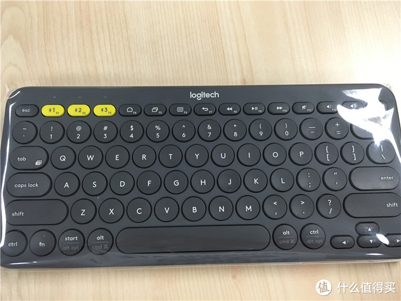 #中奖秀# 方便切换的蓝牙键盘 — Logitech 罗技 K380 多设备蓝牙键盘 开箱