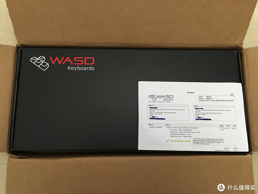 愤怒的小红鸡 — WASD KEYBOARD  定制 Mac排列104键机械键盘 开箱