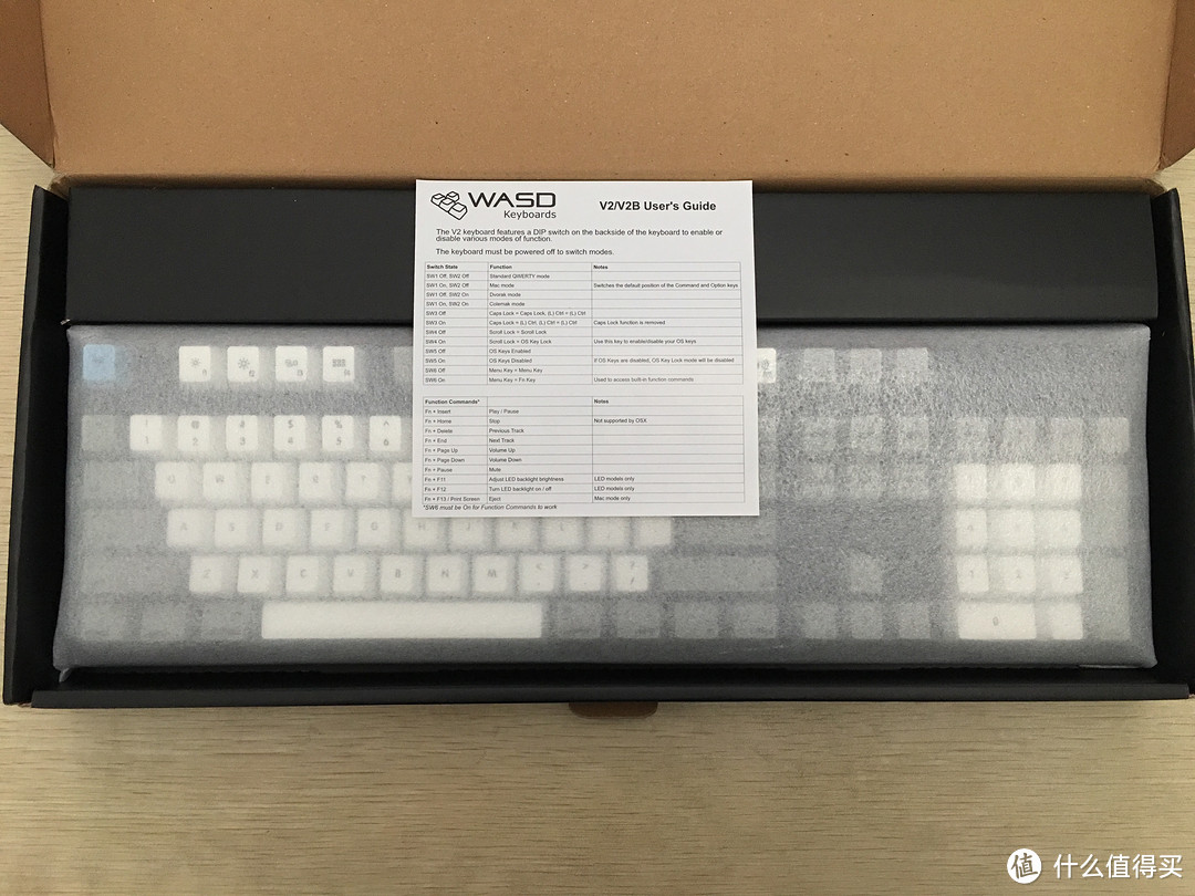 愤怒的小红鸡 — WASD KEYBOARD  定制 Mac排列104键机械键盘 开箱