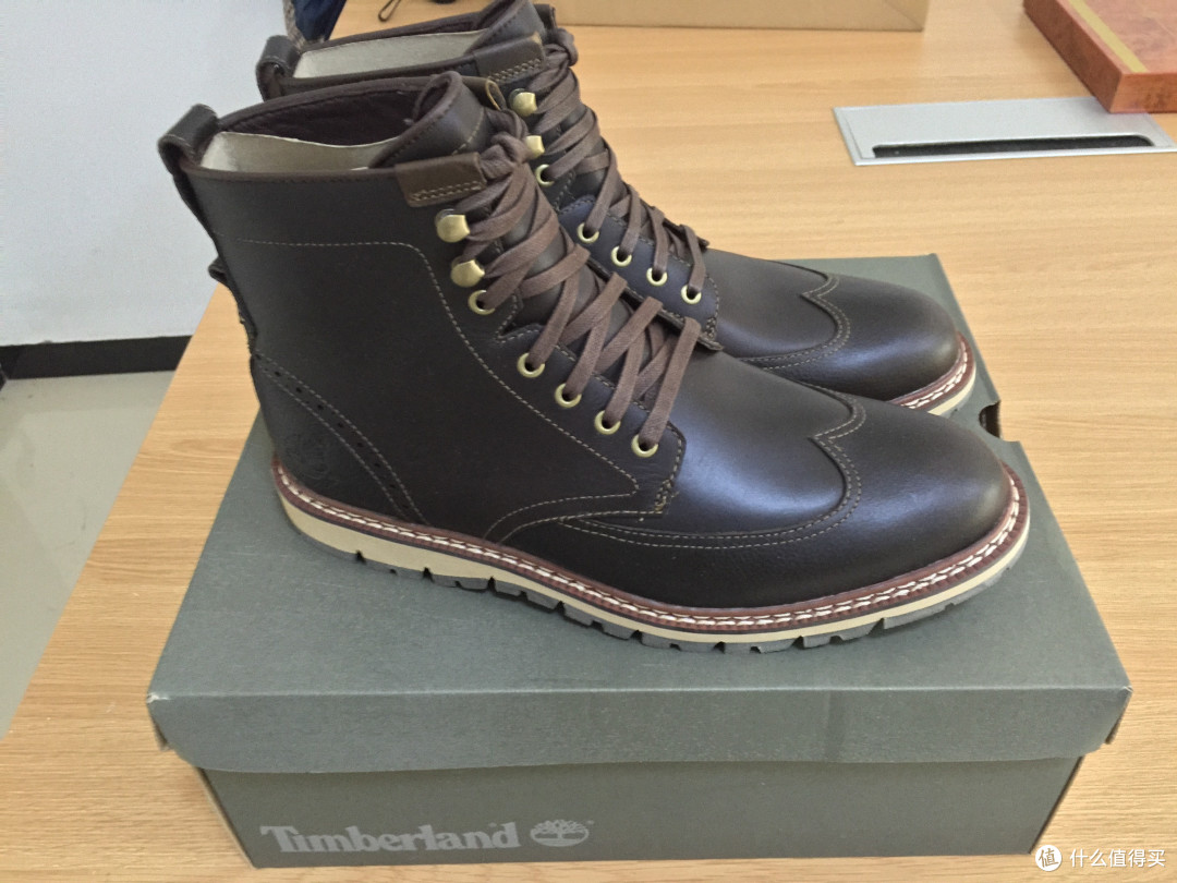 一双防水靴——Timberland 添柏岚 Earthkeepers® Britton Hill Wing Tip 男鞋