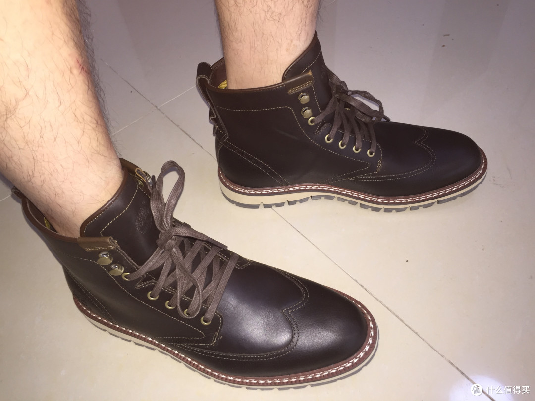 一双防水靴——Timberland 添柏岚 Earthkeepers® Britton Hill Wing Tip 男鞋