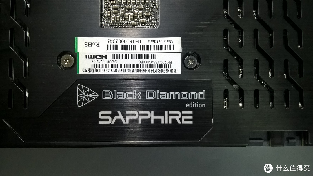 显卡开箱 — Sapphire 蓝宝石 R9 380 4G D5 黑钻版PRO OC