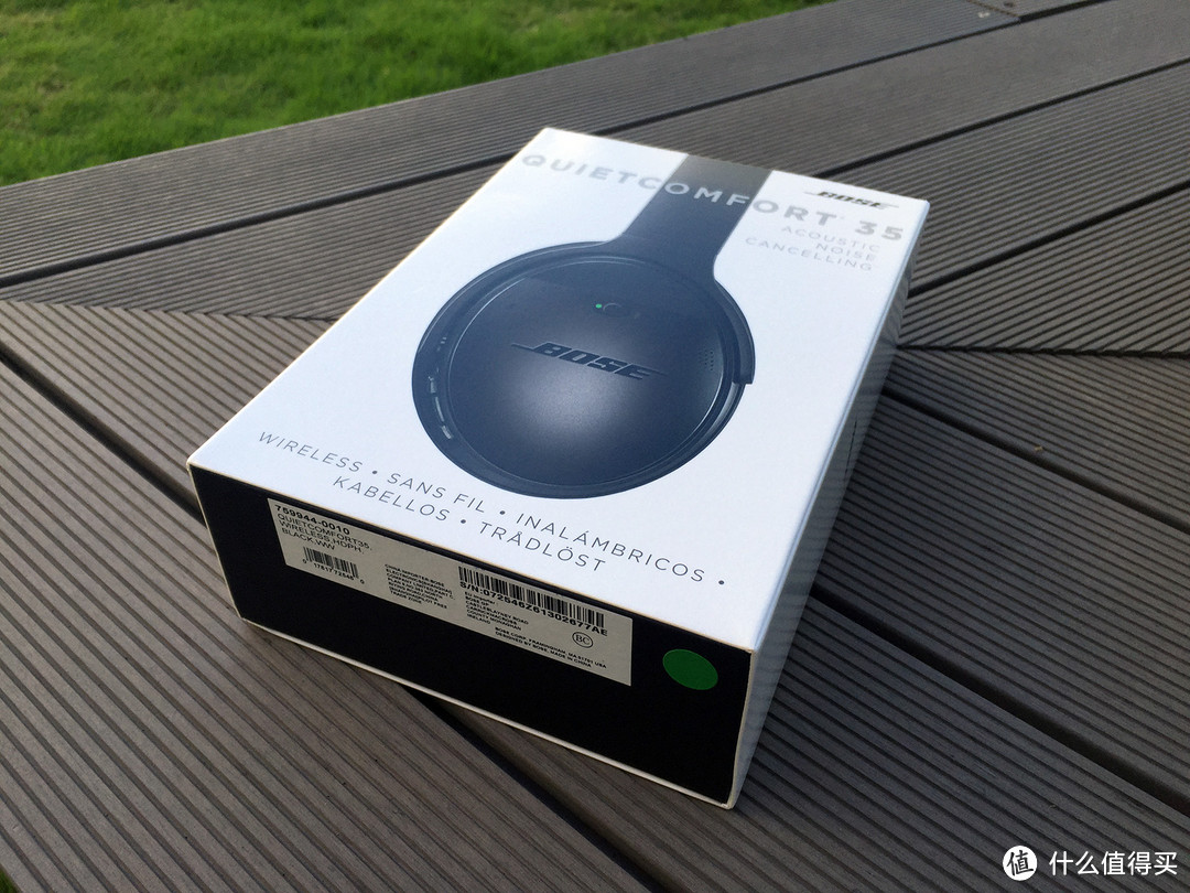 BOSE QC35 蓝牙降噪耳机 简单开箱 及与Parrot Zik 2.0 对比测评