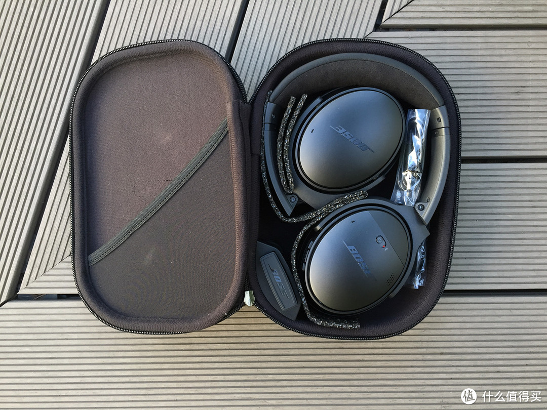 BOSE QC35 蓝牙降噪耳机 简单开箱 及与Parrot Zik 2.0 对比测评