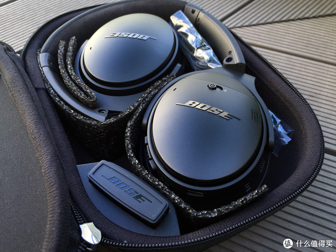 BOSE QC35 蓝牙降噪耳机 简单开箱 及与Parrot Zik 2.0 对比测评