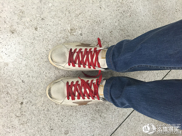 跟着潮流买双旧鞋，golden goose 男士休闲鞋 开箱体验