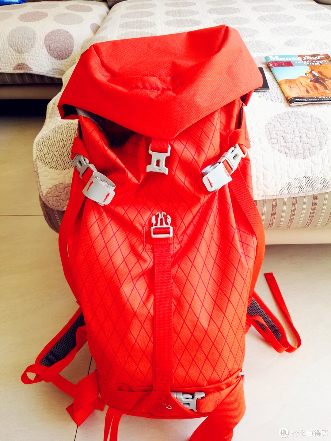 MAMMUT 猛犸象 Trion Tour 柑橘橙 32L 登山包  开箱