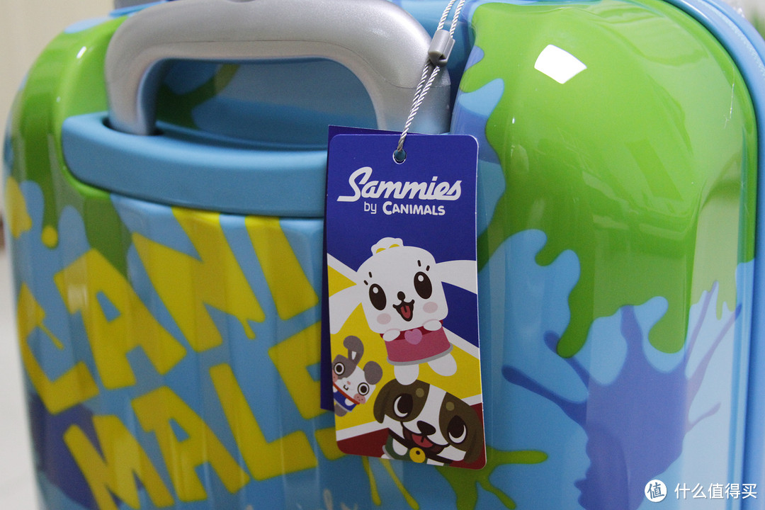 儿子的第一个拉杆箱——Samsonite 新秀丽 儿童行李箱 开箱简评