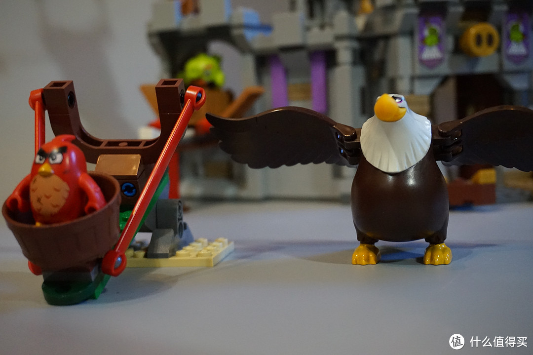 I am Angry ！（内附定格动画制作教程）—— LEGO 乐高 Angry Birds系列75826 猪王城堡 动手玩