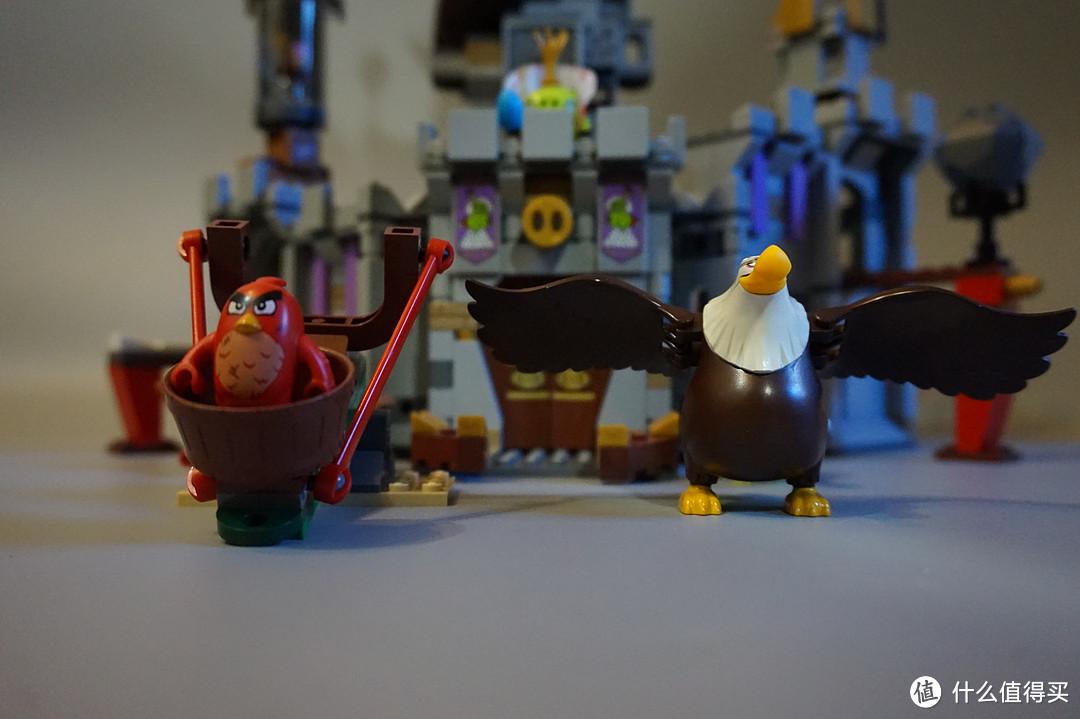 I am Angry ！（内附定格动画制作教程）—— LEGO 乐高 Angry Birds系列75826 猪王城堡 动手玩