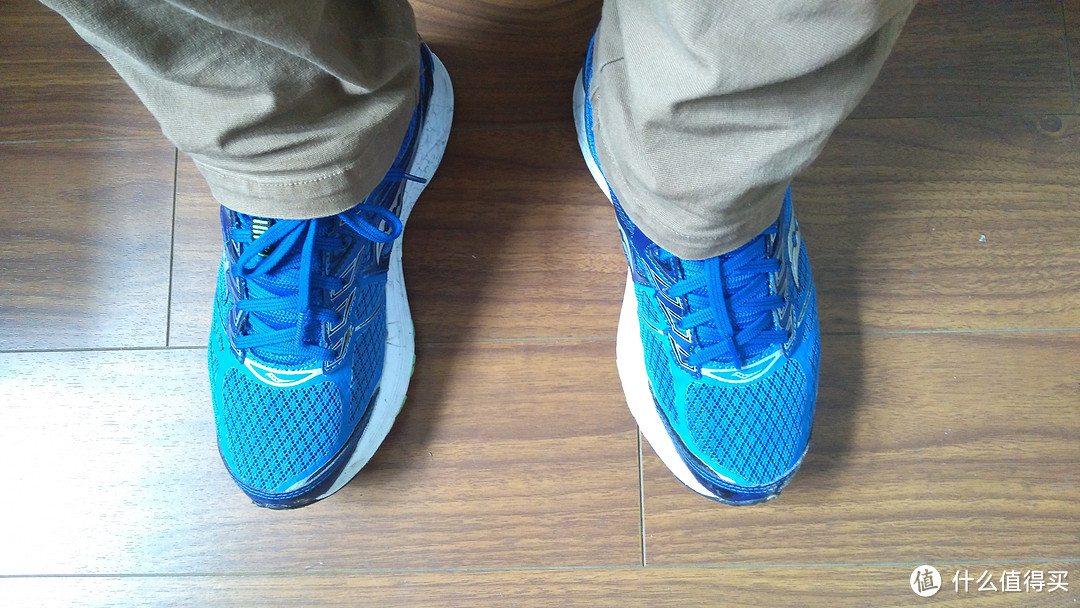 #原创新人#我的第一双跑鞋——Saucony Guide9 跑鞋的由来及测评