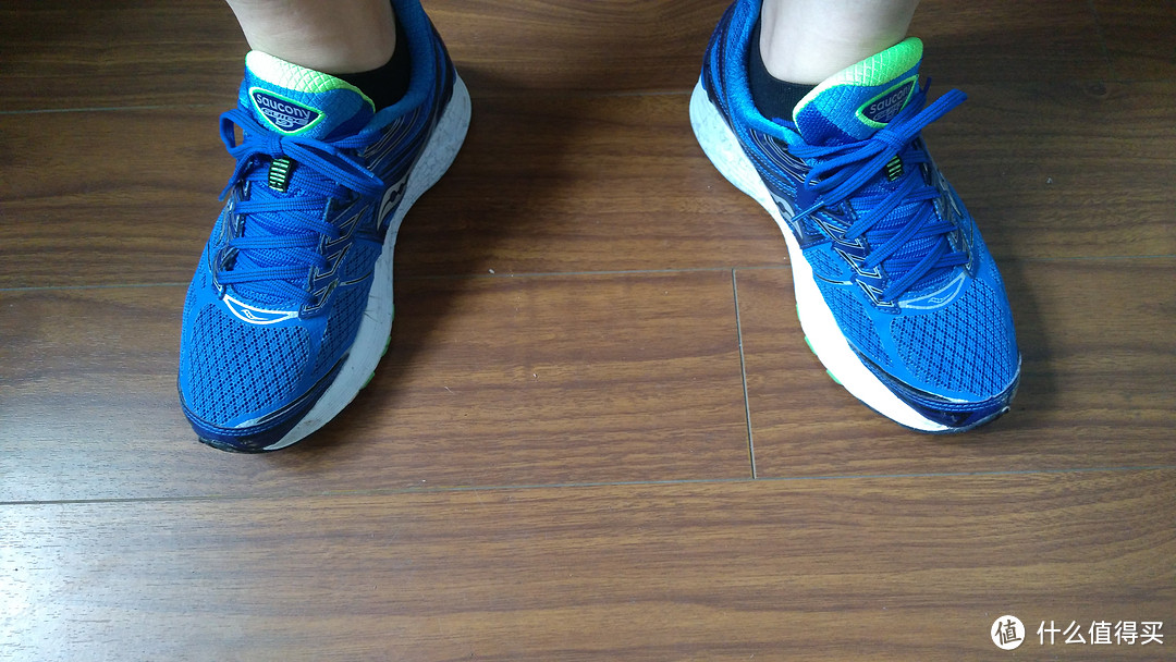 #原创新人#我的第一双跑鞋——Saucony Guide9 跑鞋的由来及测评