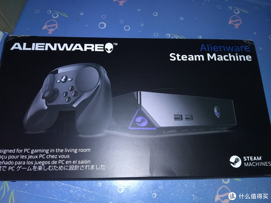 ALIENWARE 外星人 Steam Machine 游戏主机 开箱 附刷原生 Alienware Alpha 系统教程