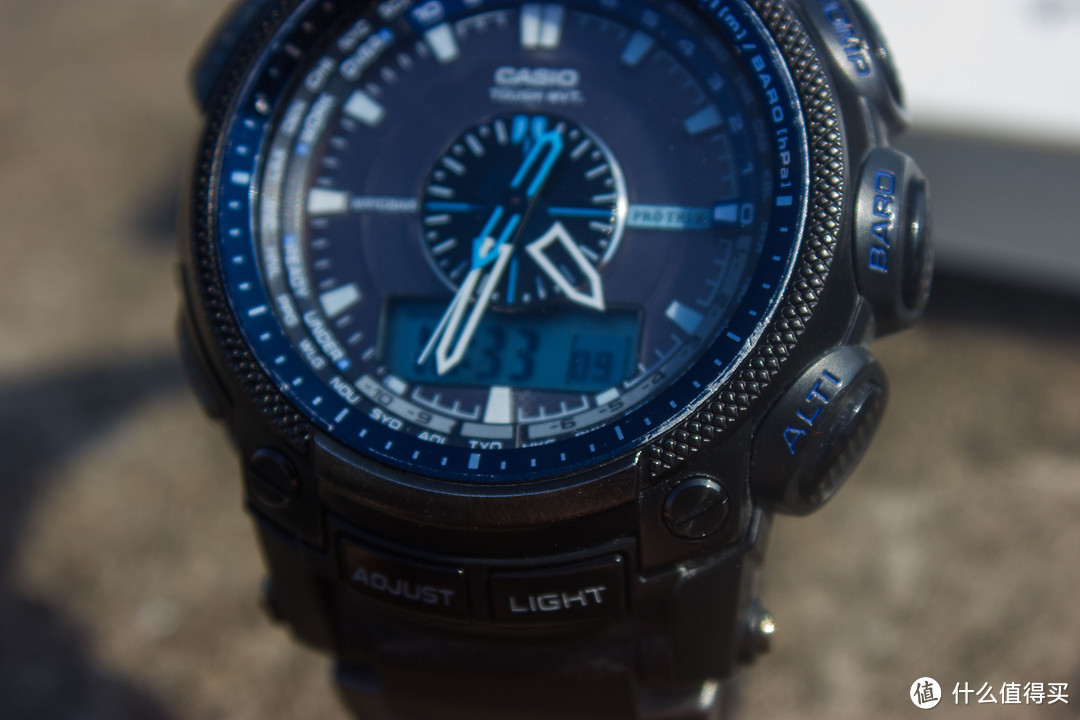 #本站首晒# 户外首选 — CASIO 卡西欧 PRW-5000YT-1D 运动手表