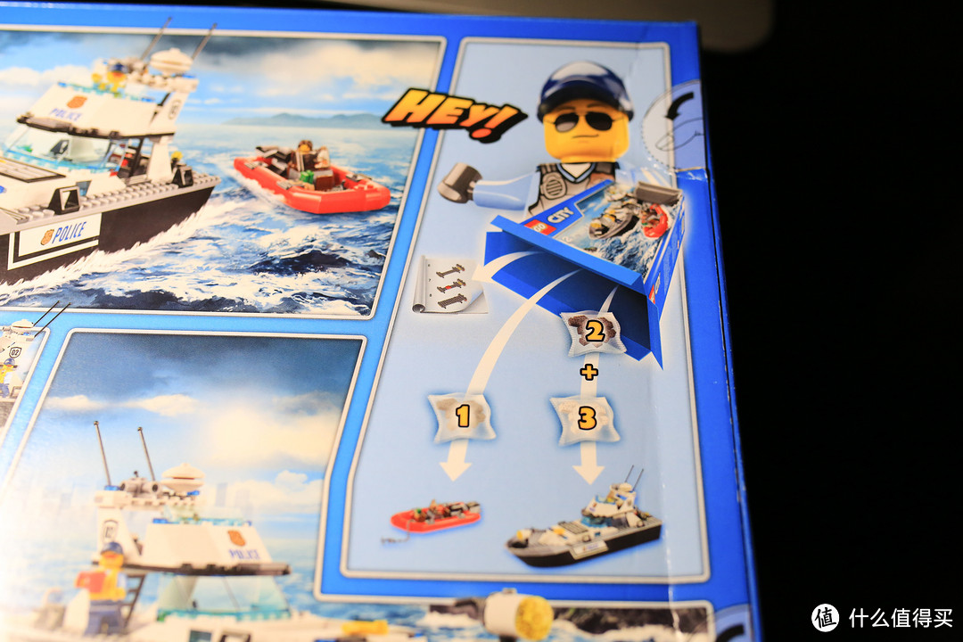 一套乐高父子同玩,快乐童年千金不换---LEGO 城市系列 60129 警用巡逻艇众测报告