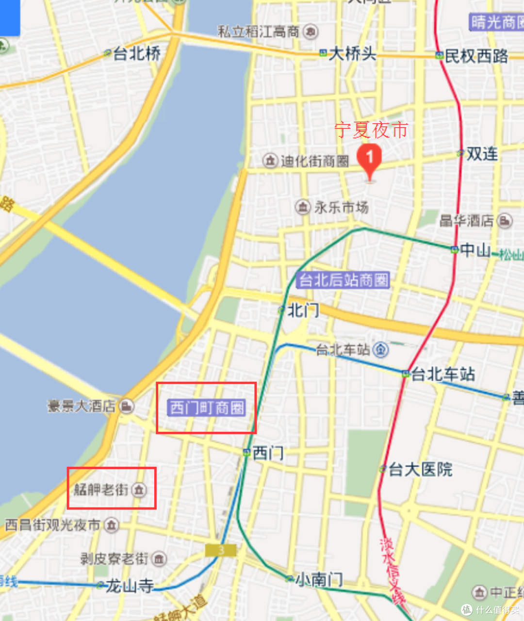 在艋舺老街遇见美好,在宁夏夜市畅享美食