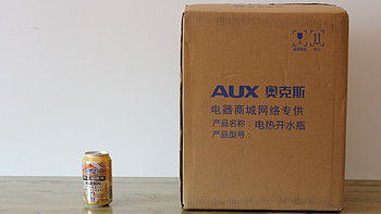 奥克斯 HX-8107 电热水瓶开箱展示(内胆|底座|定位框|散热孔)