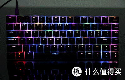 简约炫酷的机械键盘-----AJAZZ黑爵极客AK33RGB众测