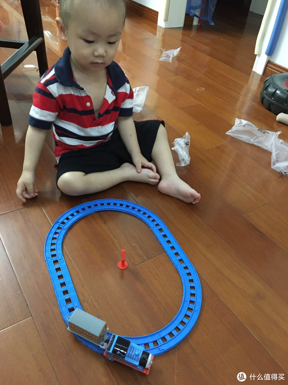 熊孩子的哄娃利器：Thomas & Friends 托马斯和朋友 电动系列 基础轨道套装