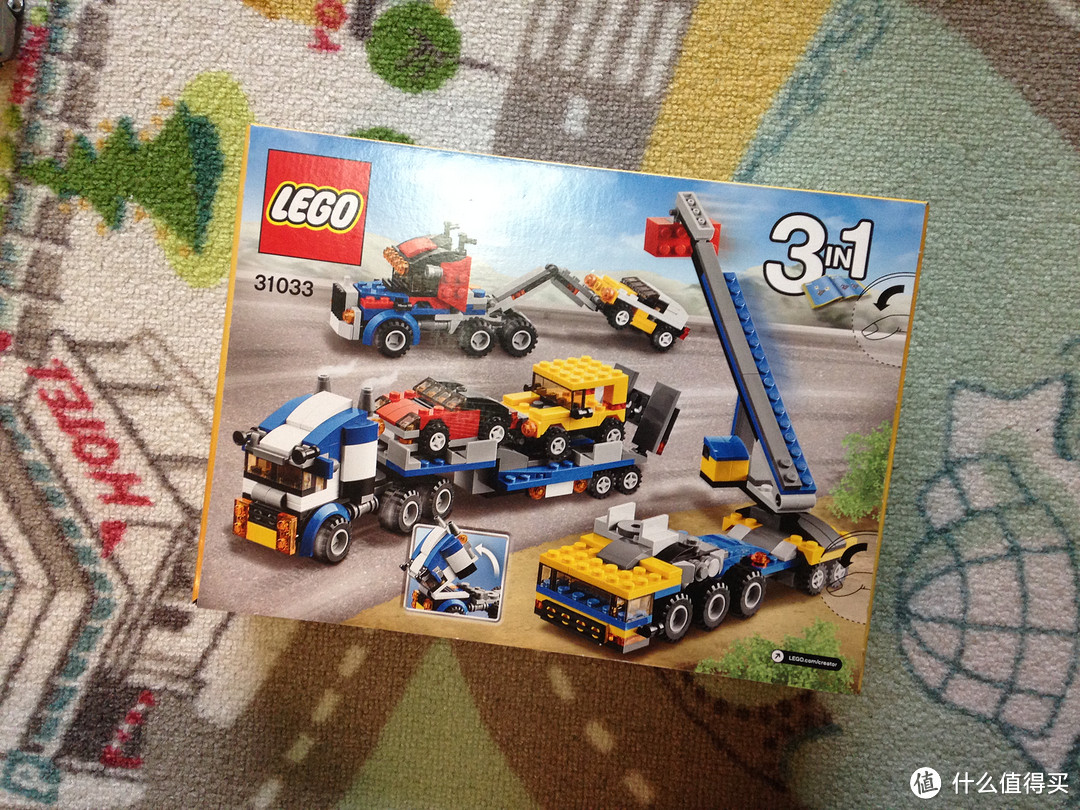 LEGO 乐高 Creator 31033 三合一大吊车拼装