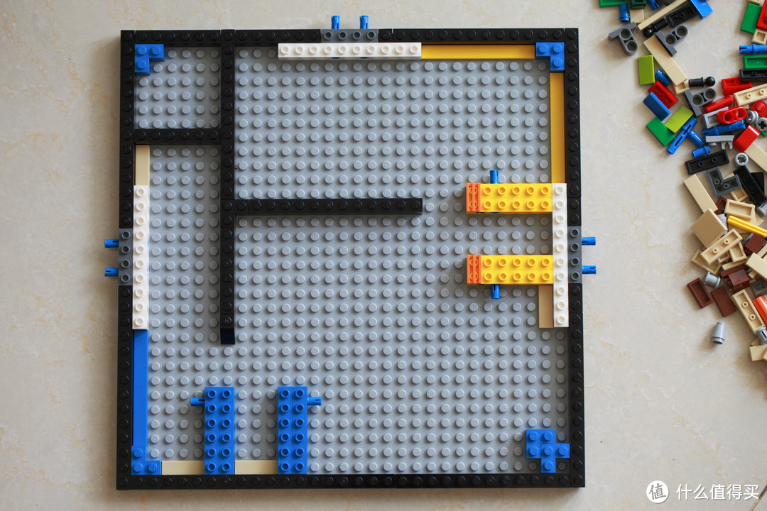 随时随心来场轻MOC——LEGO 乐高 德国队足球迷宫