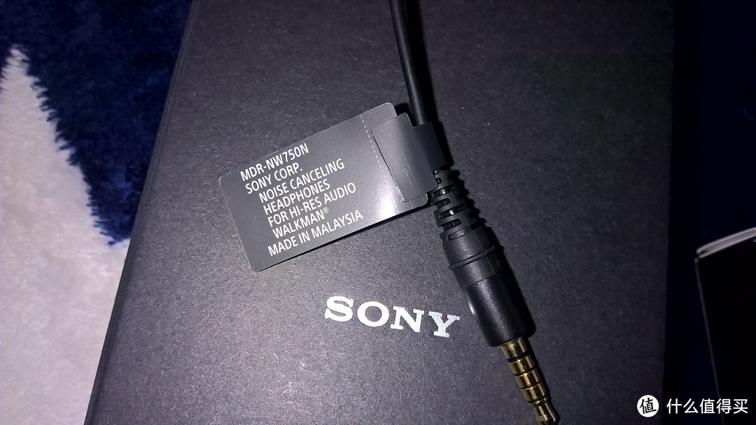 SONY 索尼 MDR‐NW750N 降噪耳机 开箱