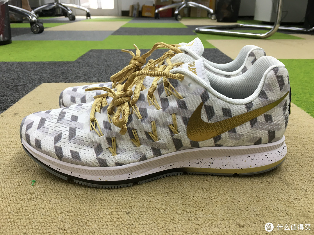 NIKE 耐克 Mo Farah 莫法拉 Air Zoom Pegasus 33 定制跑鞋 开箱