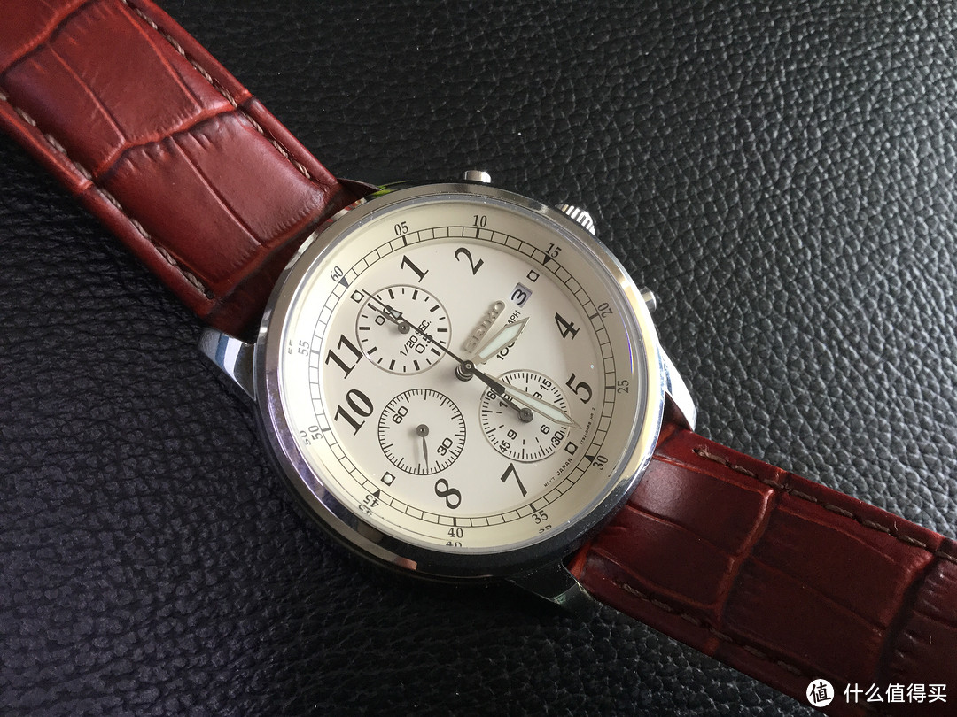 种了好久的草终于拔了 — SEIKO 精工 Chronograph系列 SNDC31 男款计时腕表