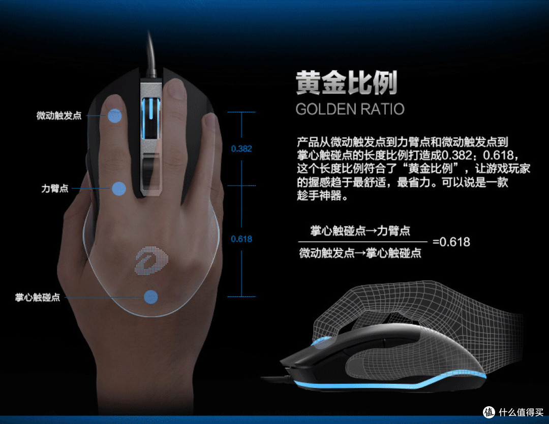 “*级外设”的华丽转身——REACHACE 达尔优 EM905 鼠标 详细评测