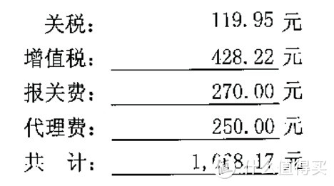 交税清单