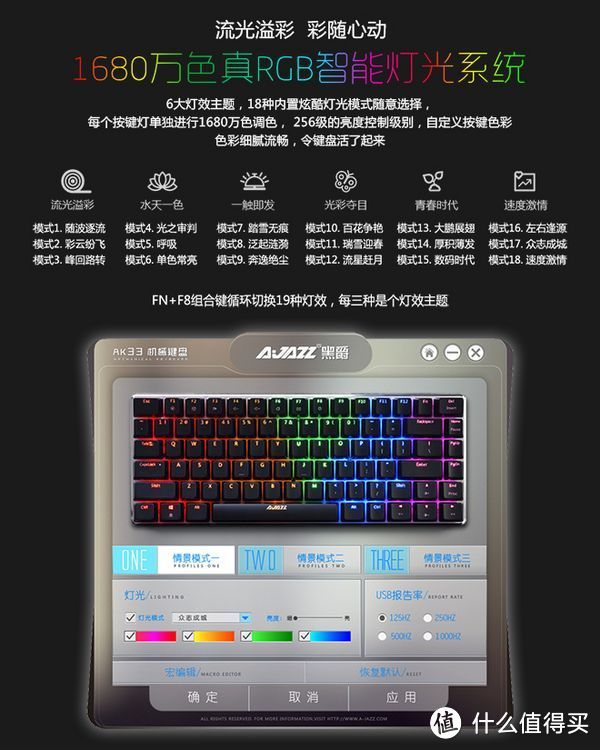 让你爱上打字---一个键盘小白对黑爵AK33极客RGB机械键盘的简单测评