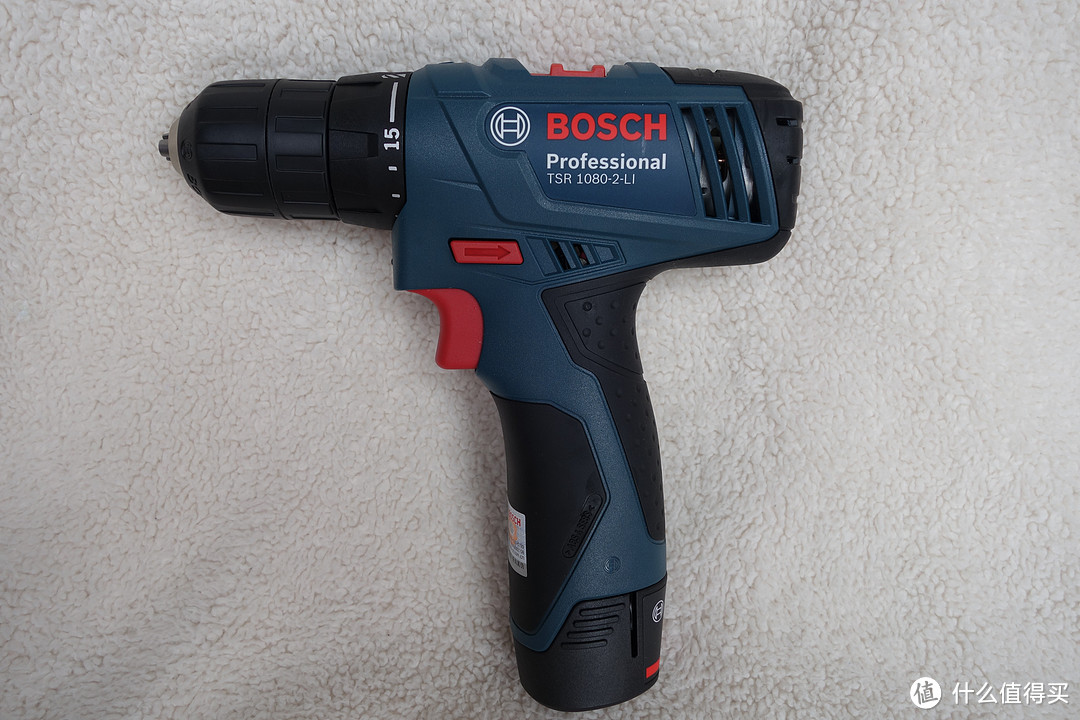 暖男必备工具:BOSC 博世 TSR 1080-2-LI(1B) 充电电钻 & NANCH 南旗 螺丝刀套装