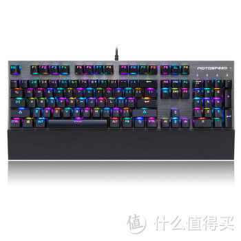 RGB机械键盘初尝——Motospeed 摩豹 CK108 RGB 全彩背光机械键盘 测评