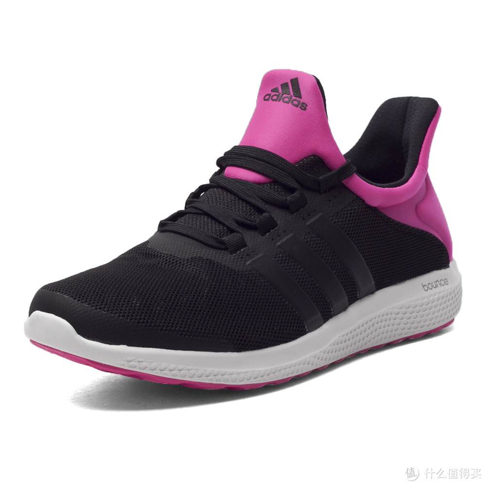 媳妇之怒：Adidas 阿迪达斯 Bounce AQ3589 女子跑步鞋 开箱