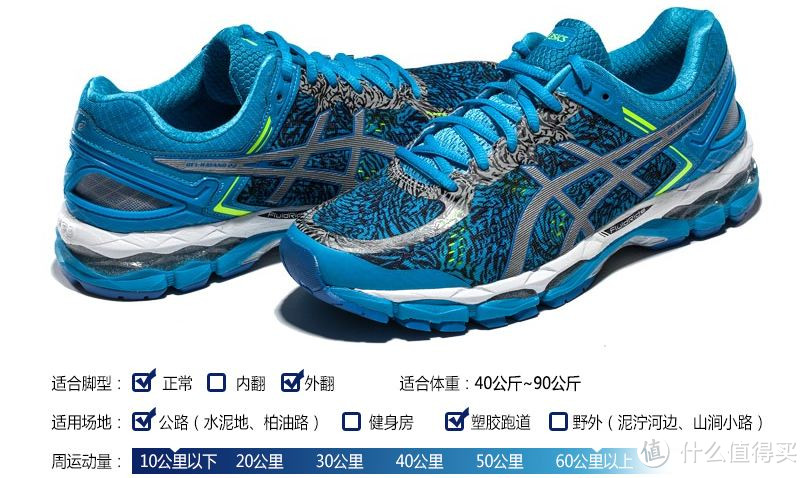 #原创新人#脚感满分：ASICS 亚瑟士 KAYANO 22 男款跑鞋 夜光版评测