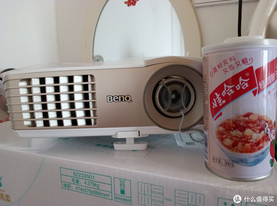 ＃原创新人＃看爽欧洲杯＃简单粗暴影院级的享受：BenQ 明基 i700 投影仪 使用简评