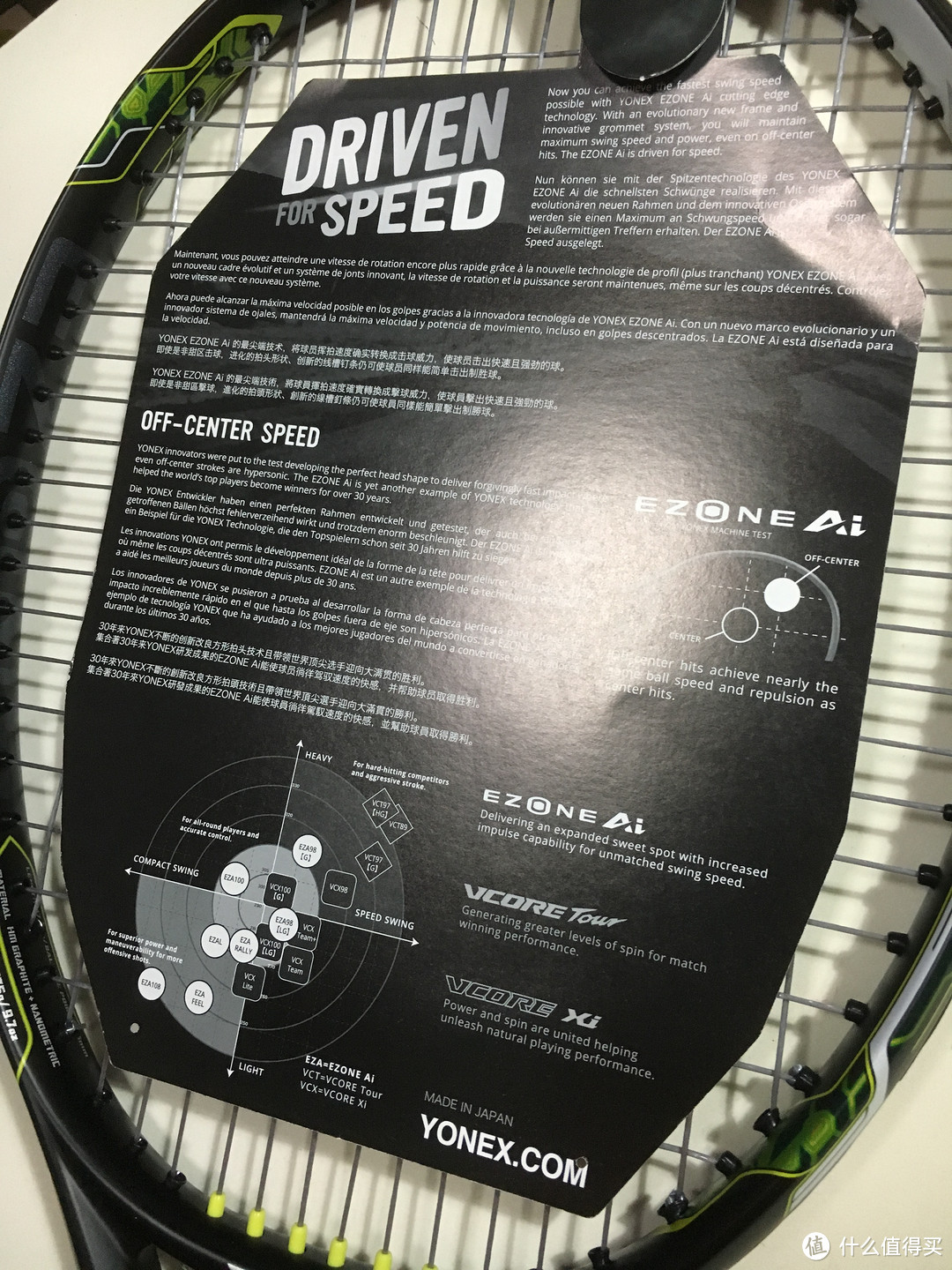 为求最好手感的艰辛路---网球拍之Babolat PD和Yonex Ezone Ai