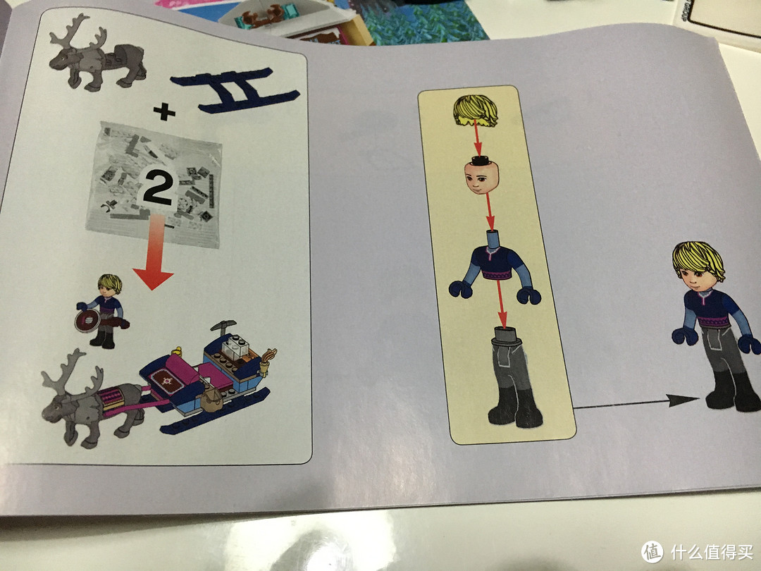 #本站首晒#拼插与moc的乐趣：LEGO 乐高 Disney 41066 公主系列 小改装