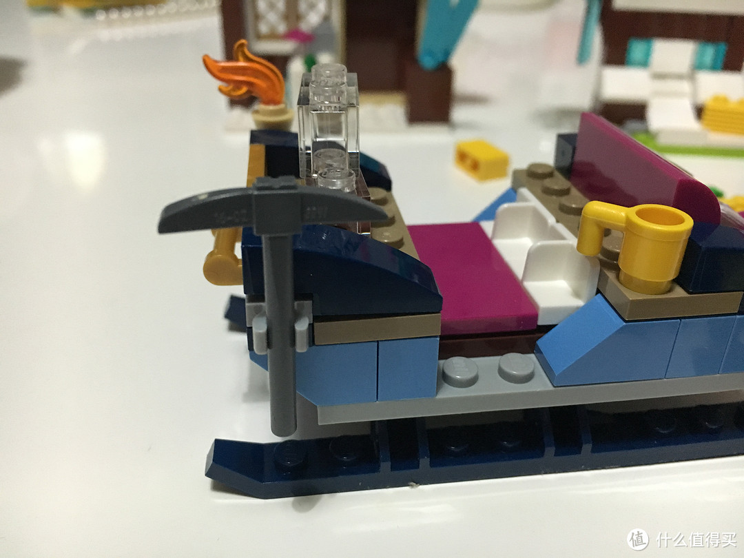 #本站首晒#拼插与moc的乐趣：LEGO 乐高 Disney 41066 公主系列 小改装