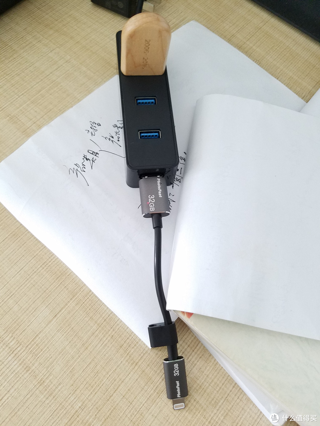 #原创新人# 小巧实用的黑色精灵 —ORICO 奥睿科 USB3.0 HUB 分线器 开箱